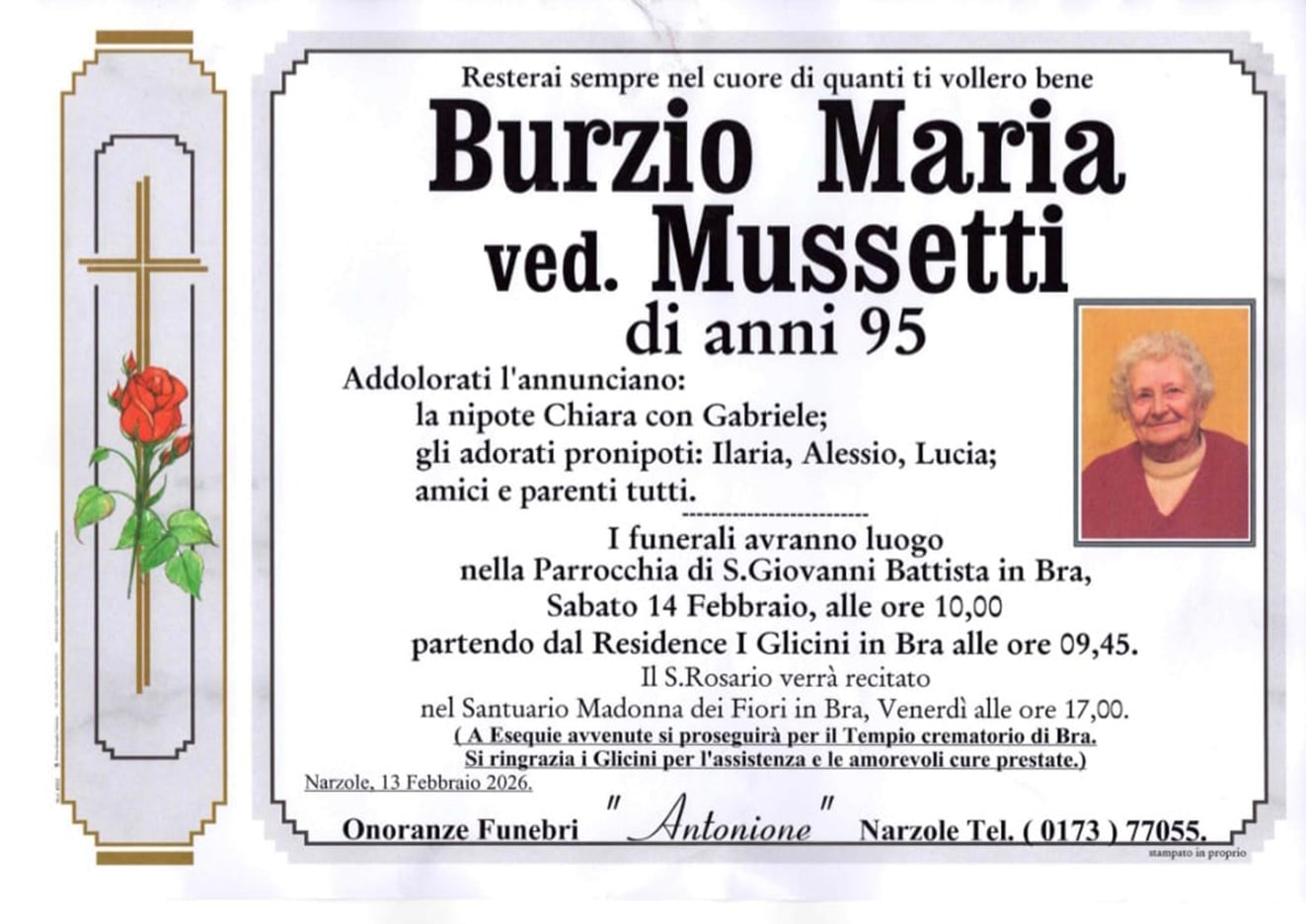 Burzio-onoranze funebri antonione narzole